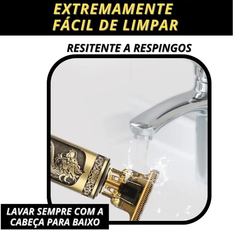 Máquina de corte de cabelo profissional elétrica