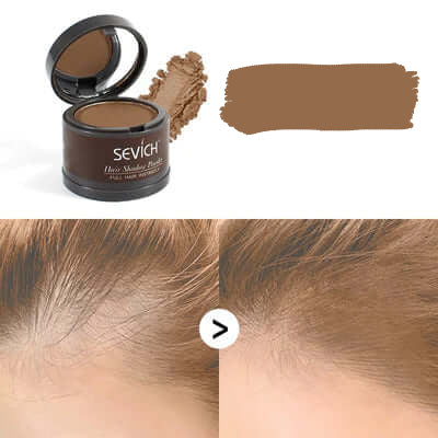 Pó Maquiagem para Cabelo a prova D'agua - SEVÍCH ✅