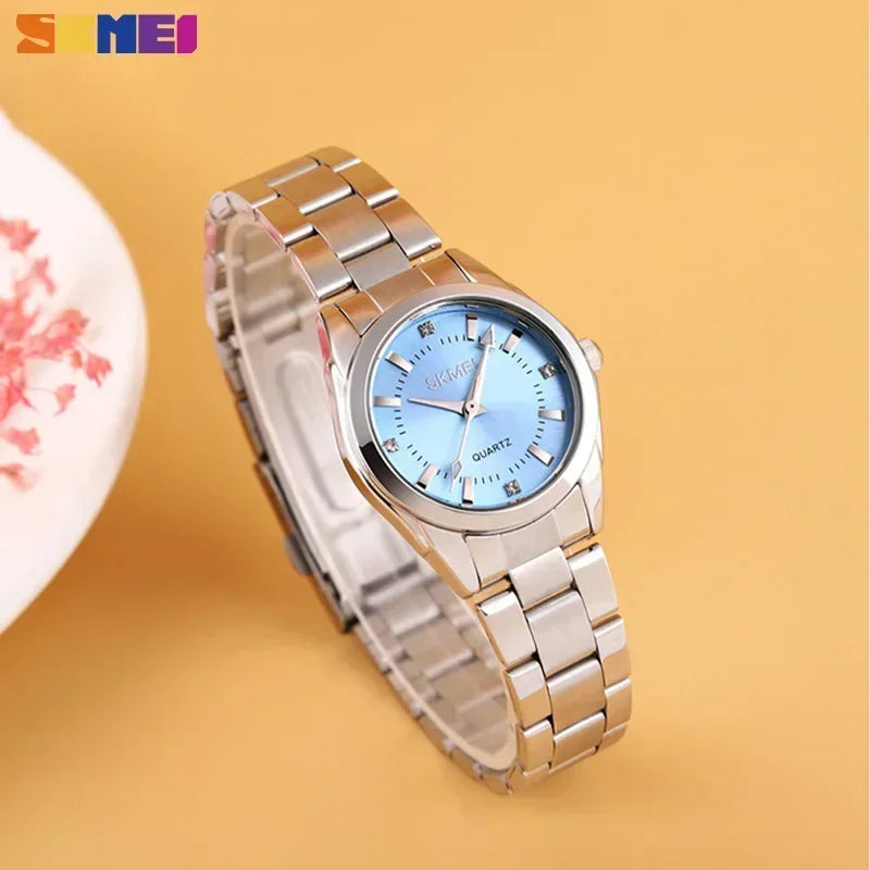 SKMEI1620 Japan Movement Luxury Quartz Watches For Women Thin Lady Hour Ladies reloj mujer Fashion Simple Quartz Women Watch